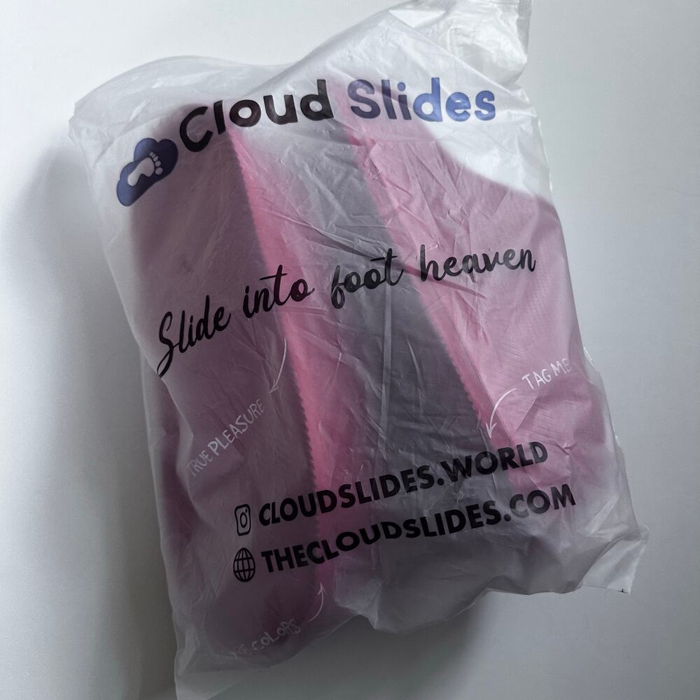 Cloud Slides Orthopedic Cushion Slippers Red Size 40-41 New - Picture 2 of 9